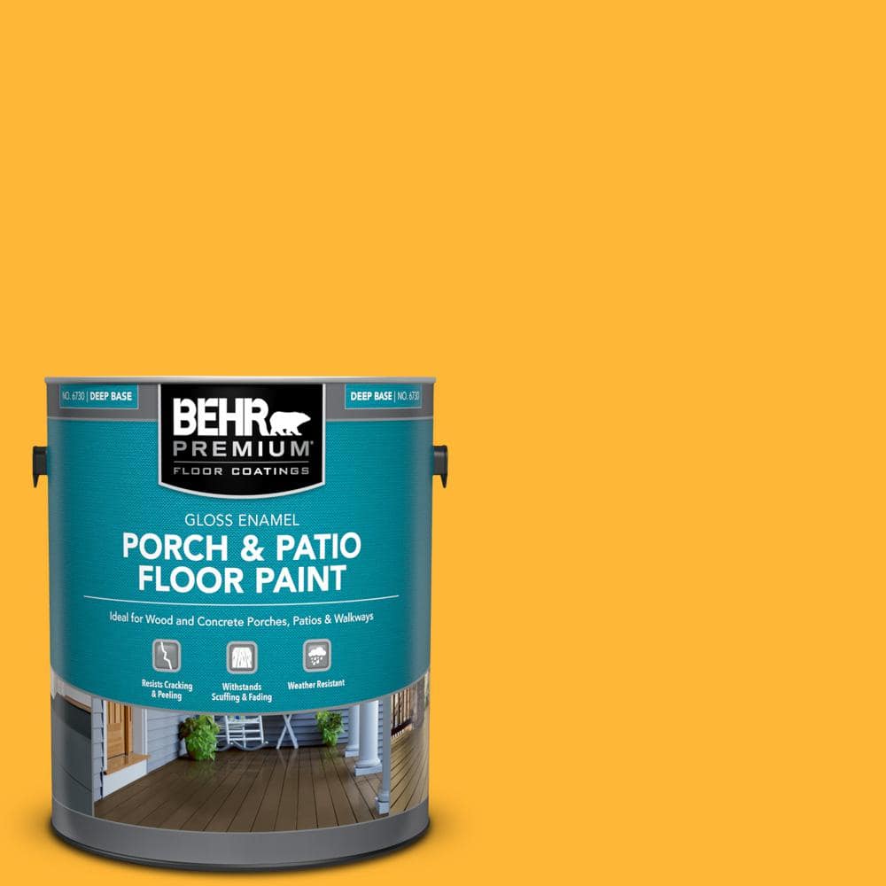 1 gal. #P270-6 Soft Boiled Gloss Enamel Interior/Exterior Porch and Patio Floor Paint price history on PriceWatchPro