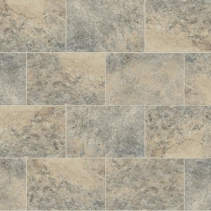 Silver 24 in. x 16 in. Tumbled Travertine Paver Tile (1 Piece/2.67 sq. ft.)