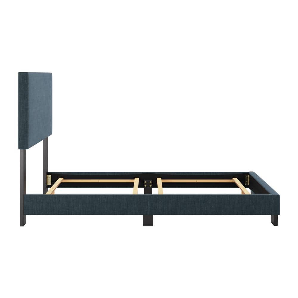Celeste Twin Upholstered Wood Frame Bed with Drawer