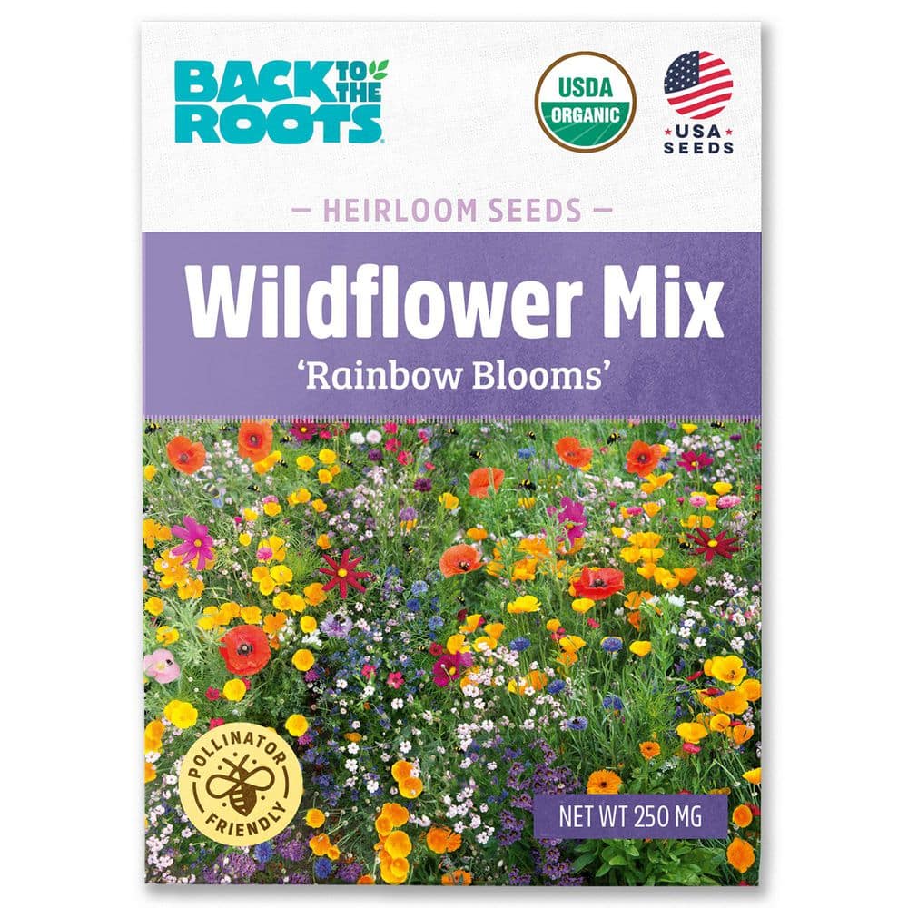 Organic Wildflower Mix Seed