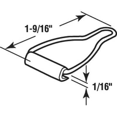 Spline Bail Latch, Aluminum