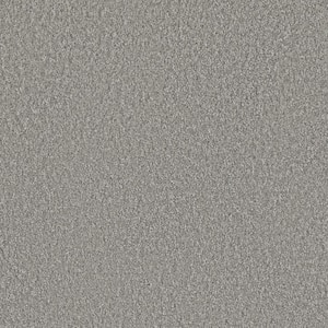 Blissful II - Upbeat Gray - 60 oz. SD Polyester Texture Installed Carpet