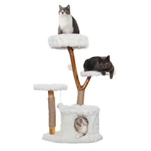 Cat Tree Real Branch Luxury Cat Condo