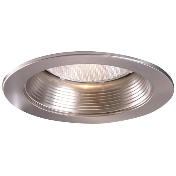 HALO 5001 Series 5 in. Satin Nickel Recessed Ceiling Light Baffle
