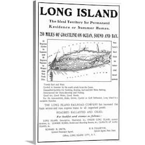"Advertisement For Real Estate On Long Island, New York, 1901" by The Granger Collection Canvas Wall Art