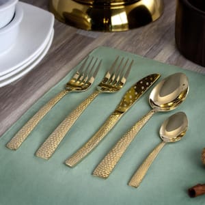 Baily 20-Piece Light Gold Stainless Steel Flatware Set (Service for 4)