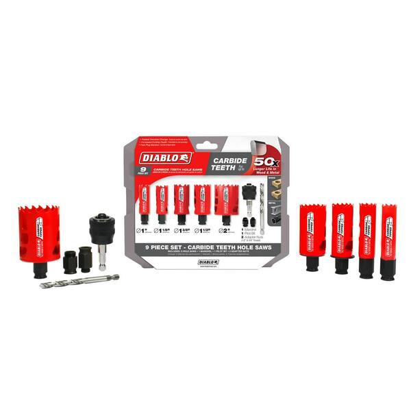 thumbnail image 2 of MAXIMUM Diamond Coated Hole Saw Set For Granite, Porcelain, Ceramic, 6... 2 of 14