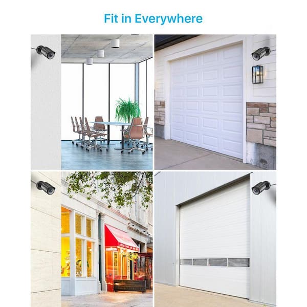 ZOSI 1080P Full HD TVI Hardwired Home Security Camera with Audio