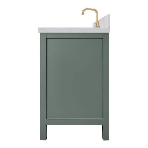 ARIEL Cambridge 36 in. Single Sink Freestanding Bathroom Vanity in