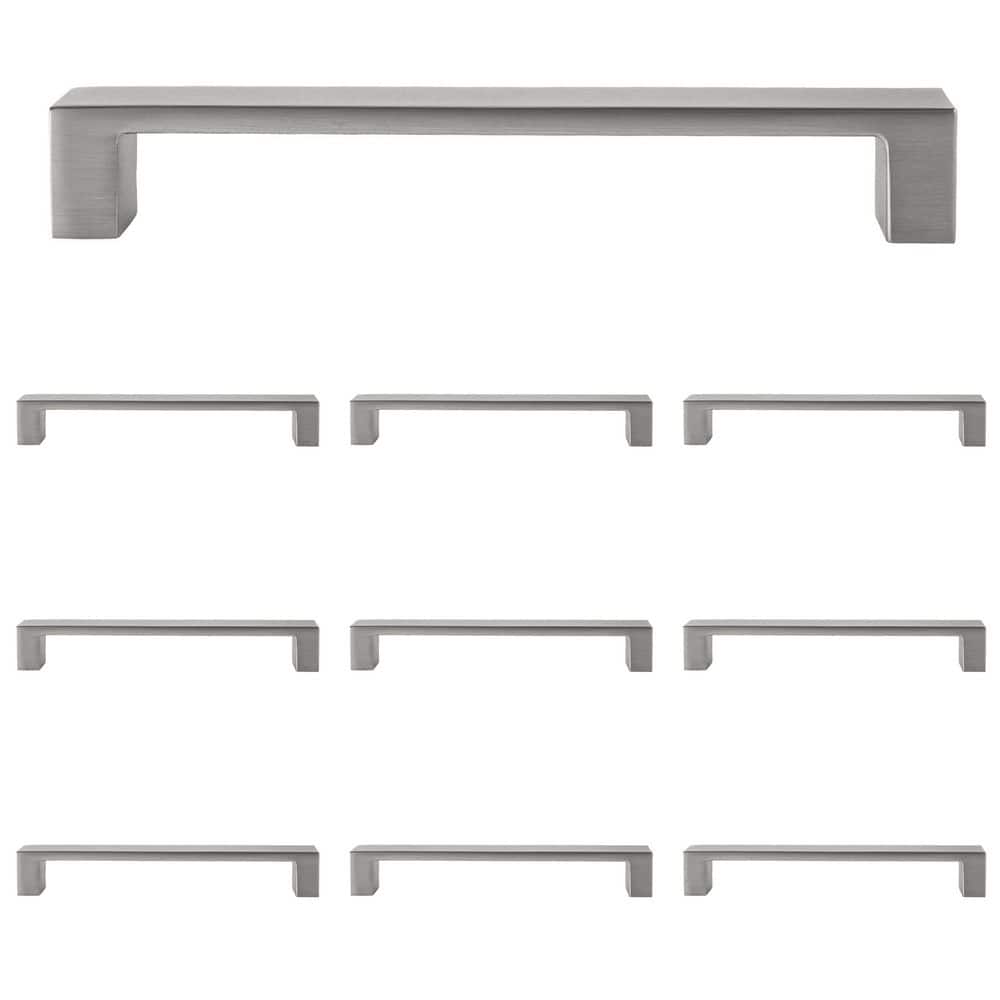 Redmond 5.25'' Brushed Nickel Bar Pull Set with Mounting Hardware