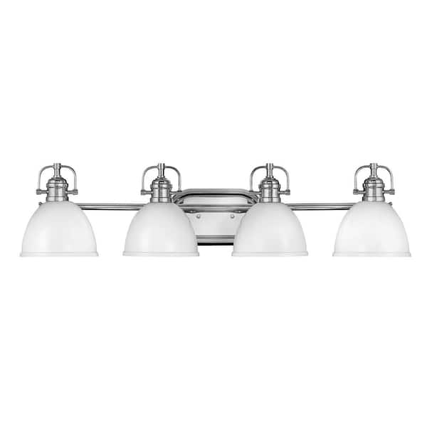 HINKLEY Rowan 33.0 in. 4 Light Chrome Vanity Light