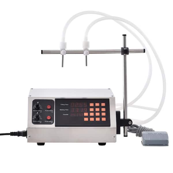 SVOPES Liquid Filling Machine 30-4000ml, Automatic Double Nozzle Filler, Digital Control for Milk, Water, Wine, Soy Sauce