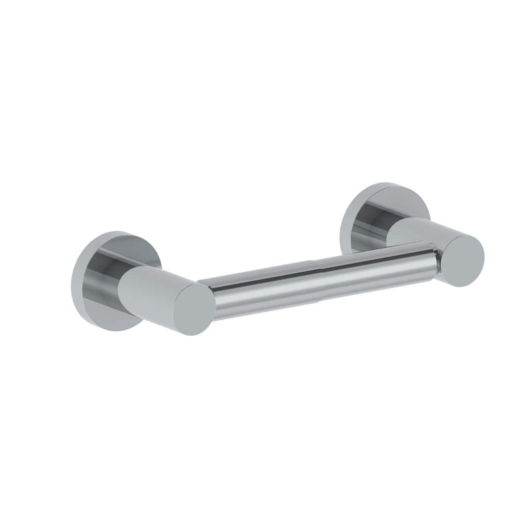 Chrome Metal Wall-Mounted Toilet Paper Holder