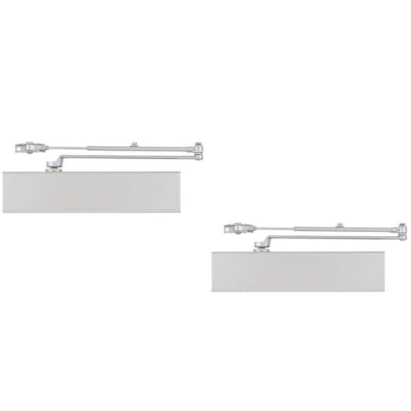 Universal Hardware Heavy-Duty All-in-One Aluminum Commercial Door Closer- 2 Pack