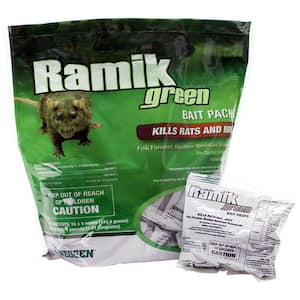 RAMIK Ramik Ground Squirrel Bait, 4 lb Pouch 116352 - The Home Depot