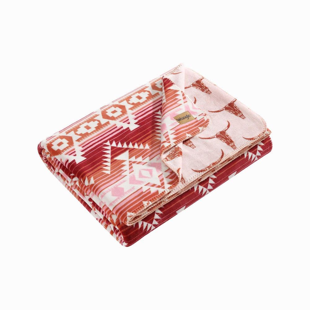 Jericho Reversible Berry Pink Plain Weave Polyester Twin Blanket price history on PriceWatchPro
