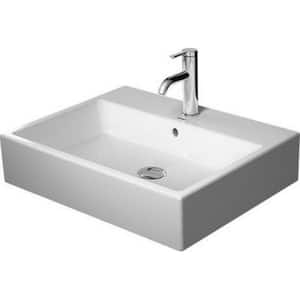 Vero Air 5.375 in. Bathroom Sink in White Ceramic