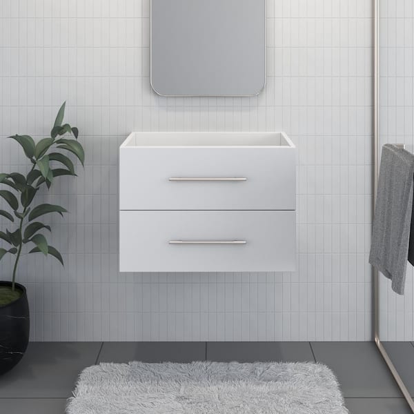 Napa 30 in. W x 18 in. D Bath Vanity Cabinet Only in White