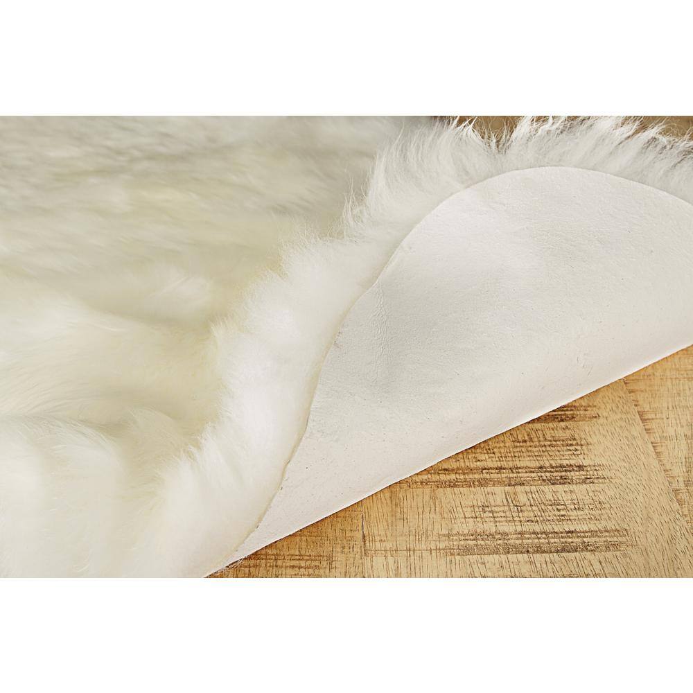 Luxurious Handmade New Zealand Sheepskin Fur Rug 7x6