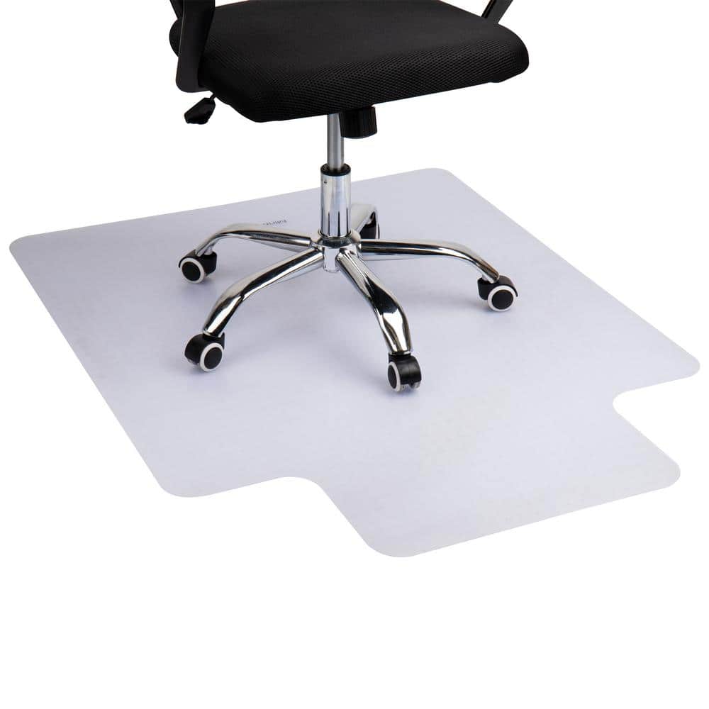 Mind Reader 9-to-5 Collection, Clear 47.5 in. x 35.5 in. PVC Anti-Skid Office  Chair Mat OFFCMAT-CLR - The Home Depot