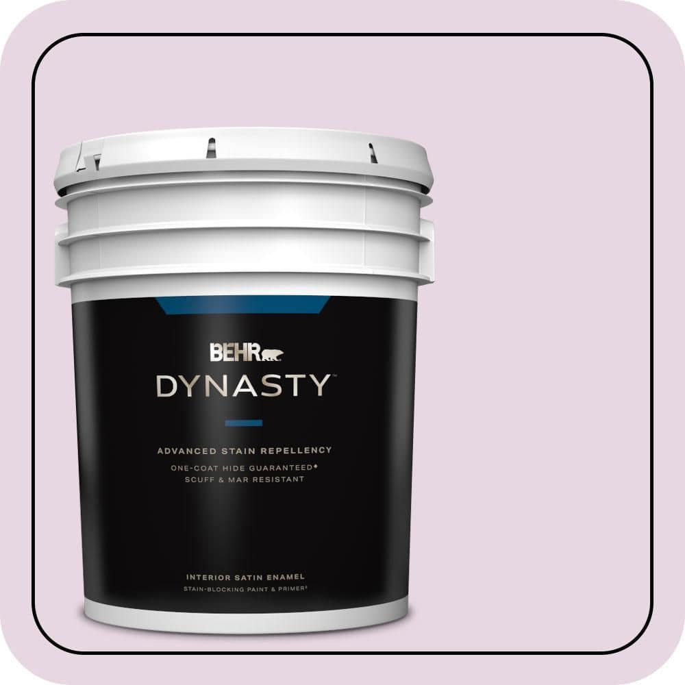 5 gal. #CE-03 Unfading Dusk Satin Enamel Interior Stain-Blocking Paint and Primer price history on PriceWatchPro
