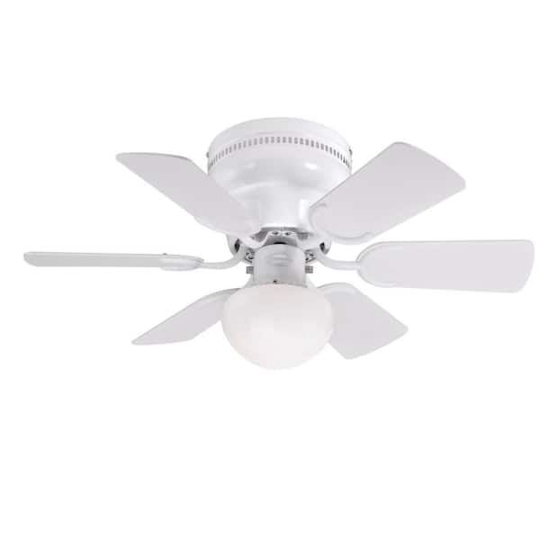 Westinghouse Petite 30 in. LED White Ceiling Fan with Light Kit