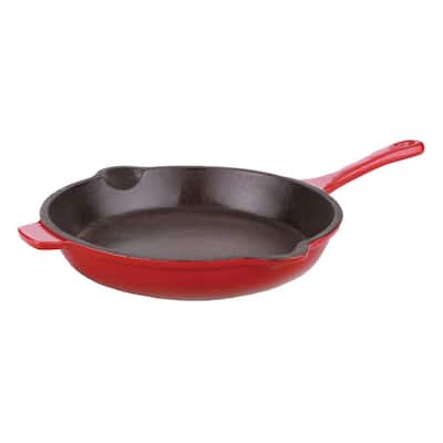 Zulay Kitchen - Heavy Duty Cast Iron Skillet for Indoor and Outdoor