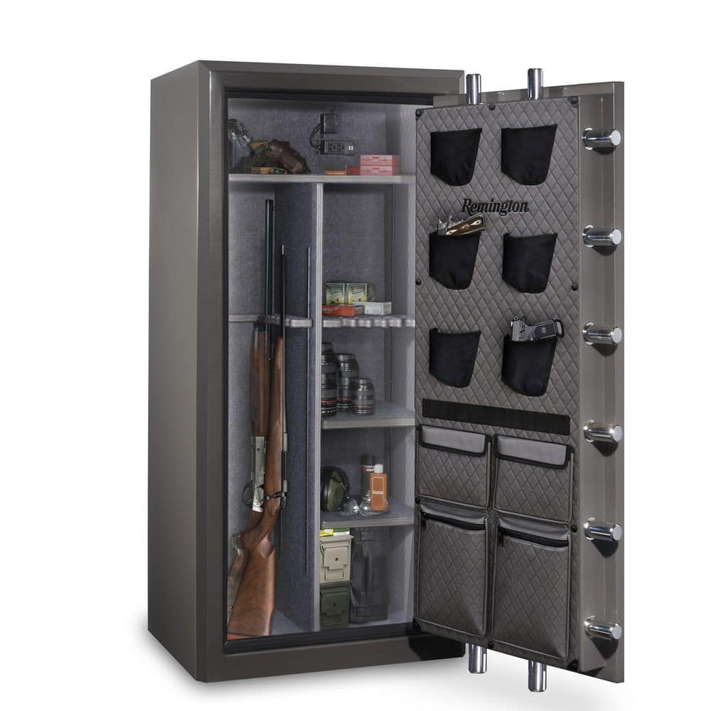 Large Seltzer Gray E-Lock Waterproof Fireproof Gun Safe