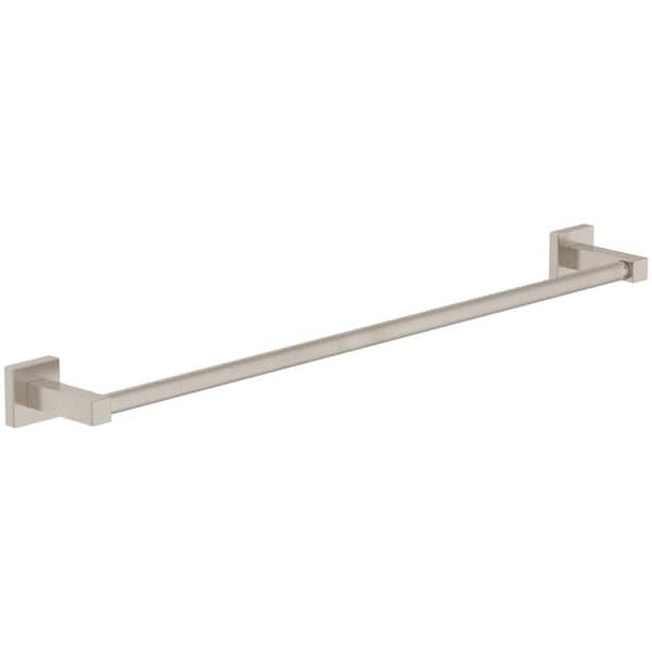 Symmons Duro 18 in. Wall Mounted Towel Bar in Satin Nickel