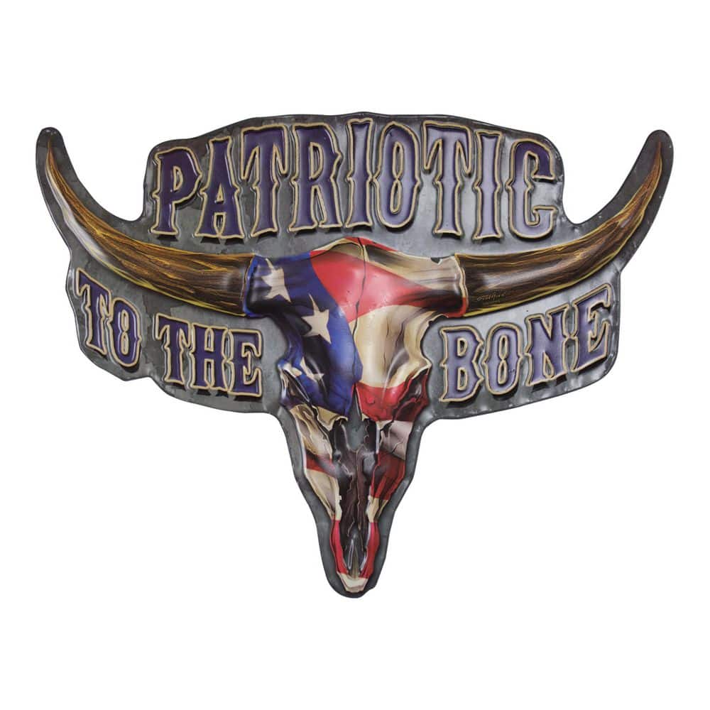 American Art Decor American Art Decor Metal Wall Art Sign Patriotic to ...