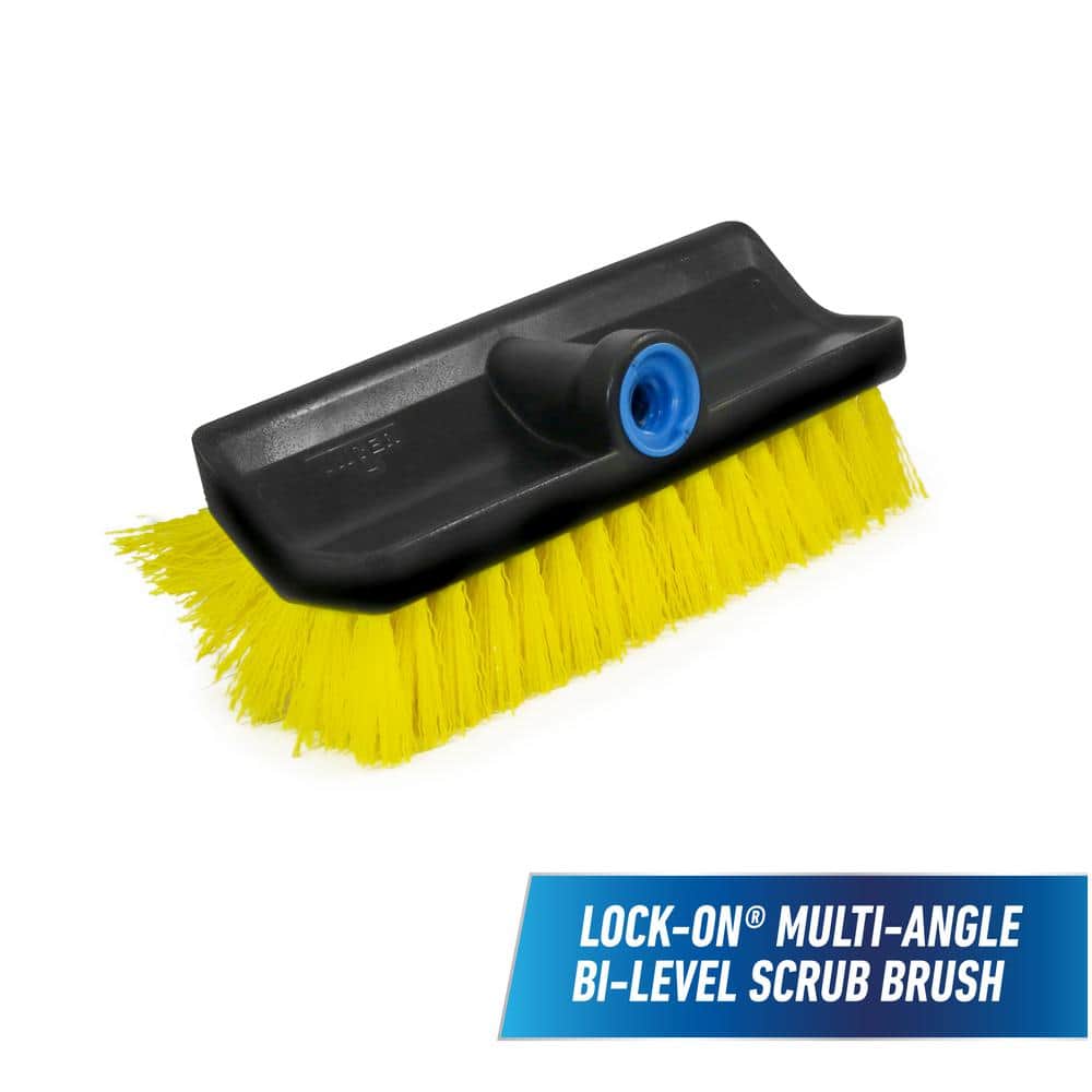  JIANYI Kitchen Scrub Brush, Angle Cleaning Brush