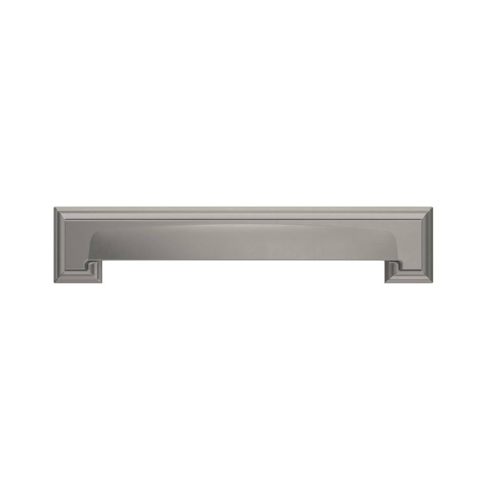 Satin Nickel Brushed Traditional Cabinet Cup Pull