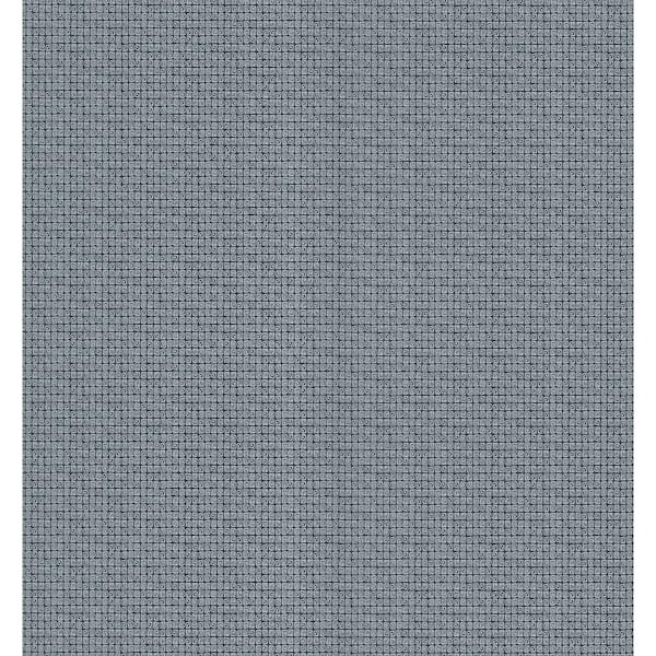 Brewster 8 in. W x 10 in. H Small Grid Texture Wallpaper Sample