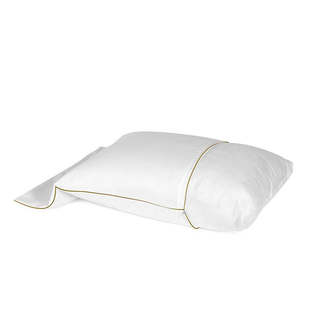 A1 Home Collections GOTS Certified Organic Cotton Zippered Pillow