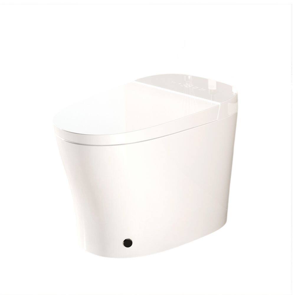 Elongated Smart Bidet Toilet 1.28 GPF in White with Automatic Flush, Heated Seat, Multiple Wash Modes, LED Display price history on PriceWatchPro