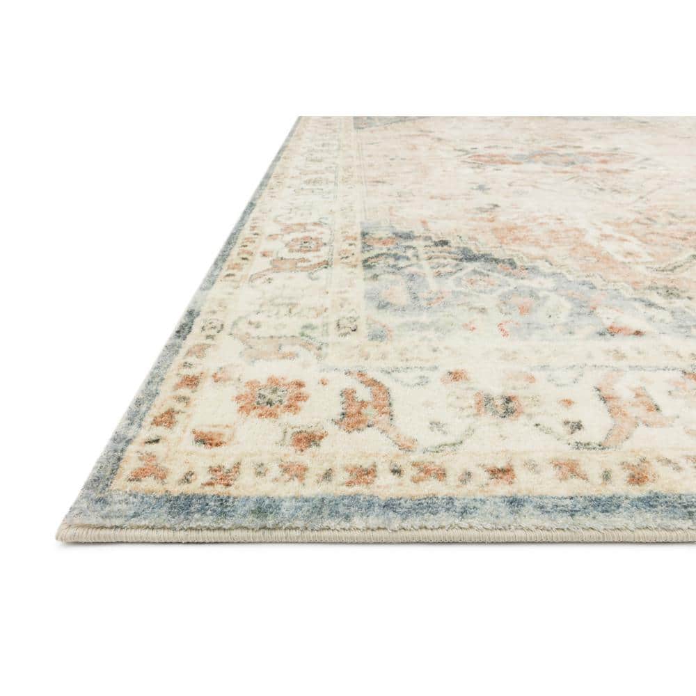 Ivory Cloud-Like Plush Rectangular Synthetic Rug 26" x 60"
