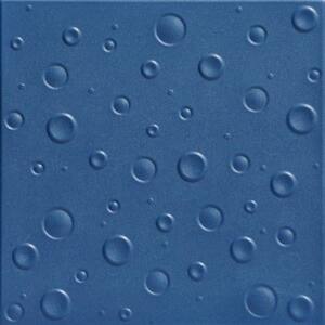 Bubbles Van Deusen Blue 1.6 ft. x 1.6 ft. Decorative Foam Glue Up Ceiling Tile (21.6 sq. ft./Case)