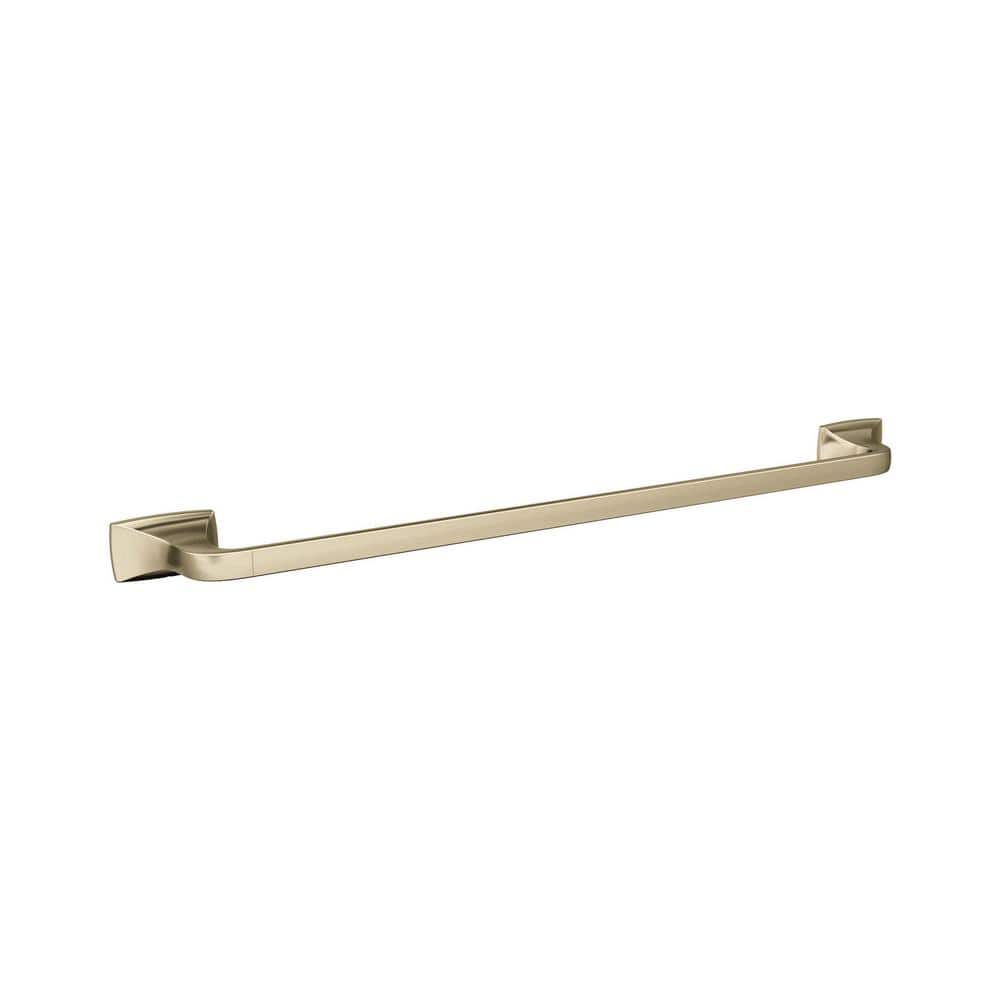 Highland Ridge 24 in. (610 mm) L Towel Bar in Golden Champagne price history on PriceWatchPro