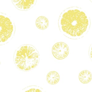 4 ft. x 8 ft. Laminate Sheet in Lemon Zest with Virtual Design Matte Finish