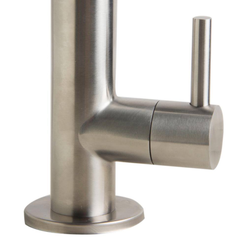 Brushed Stainless Steel Retractable Pot Filler Faucet