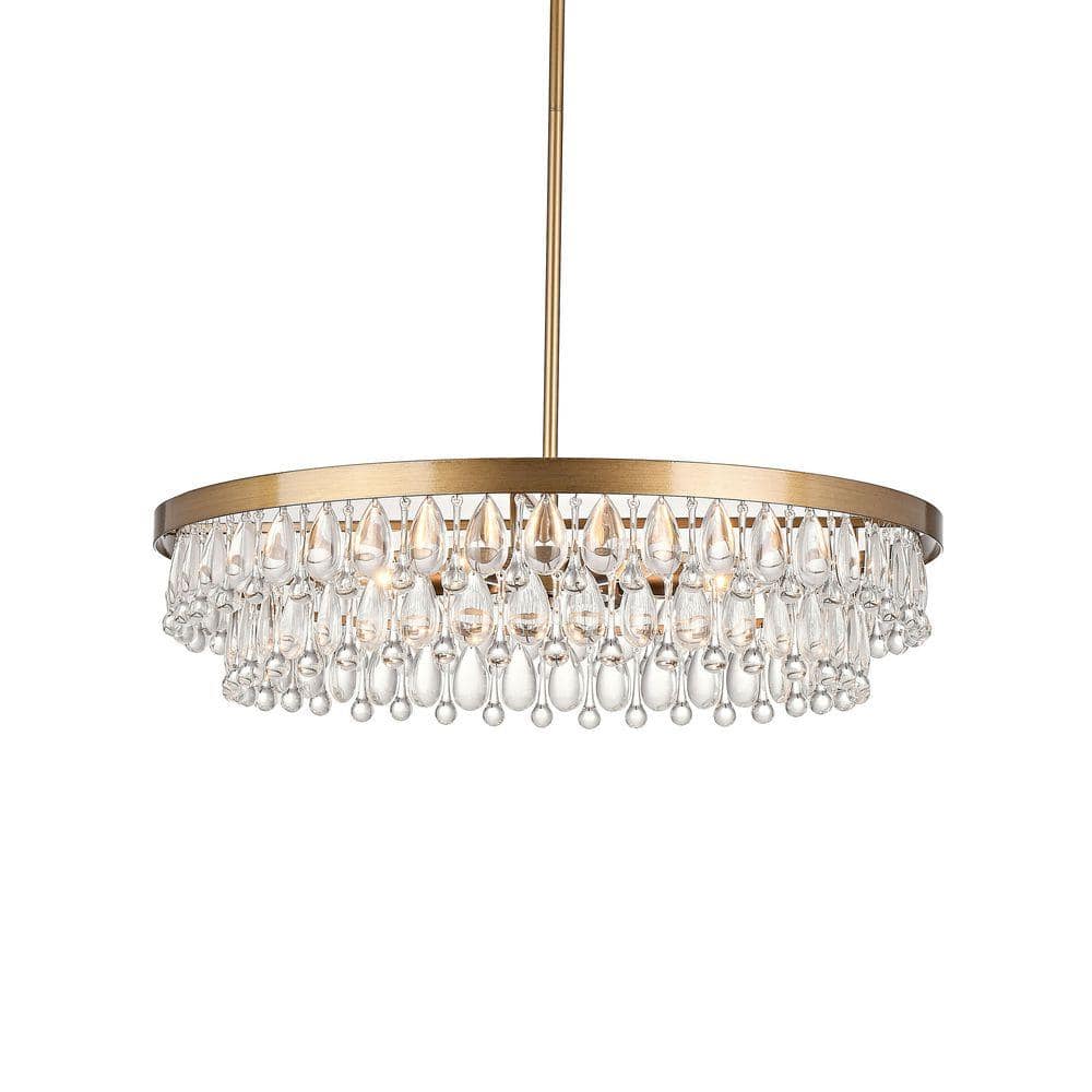 Jojospring Natalia 8-Light Brushed Br...