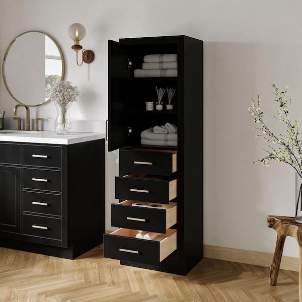 ARIEL Hepburn 2-Piece Set 72 in Double Sink Bathroom Vanity and