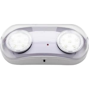 Sure-Lites XR Series 1.7-Watt 2-Head White Integrated LED Emergency Light  XR6C-LED - The Home Depot