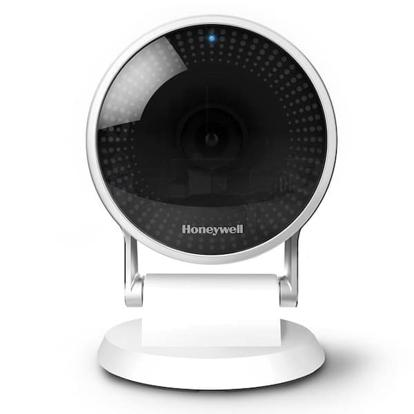 Honeywell Home C2 Wired Wi-Fi Indoor Security Camera with Intelligent Audio Detection