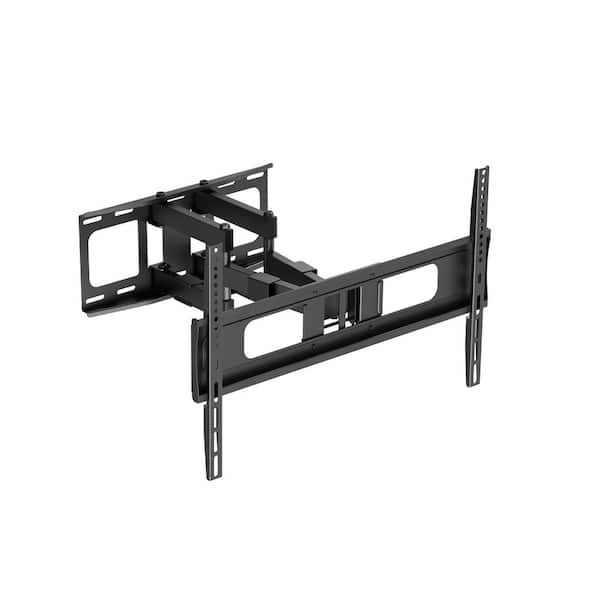 Slim Articulating Full Motion TV Wall Mount, Adjustable Long Arm Bracket for 37-86 in. Holds Up to 132 lbs.