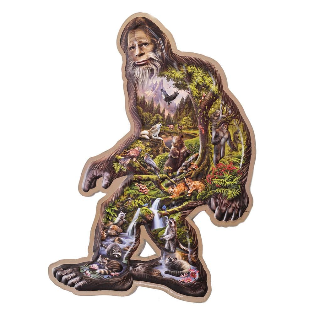 Metal Wall Art Sign Room Decor, Man Cave Garage Game Room (Bigfoot) Multi Colored 12.9 in. x 19.5 in. product image for price tracking