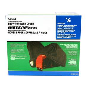 Universal Snow Blower Cover For Units 33 in. to 45 in. Wide with Built-In Bag for Convenient Storage