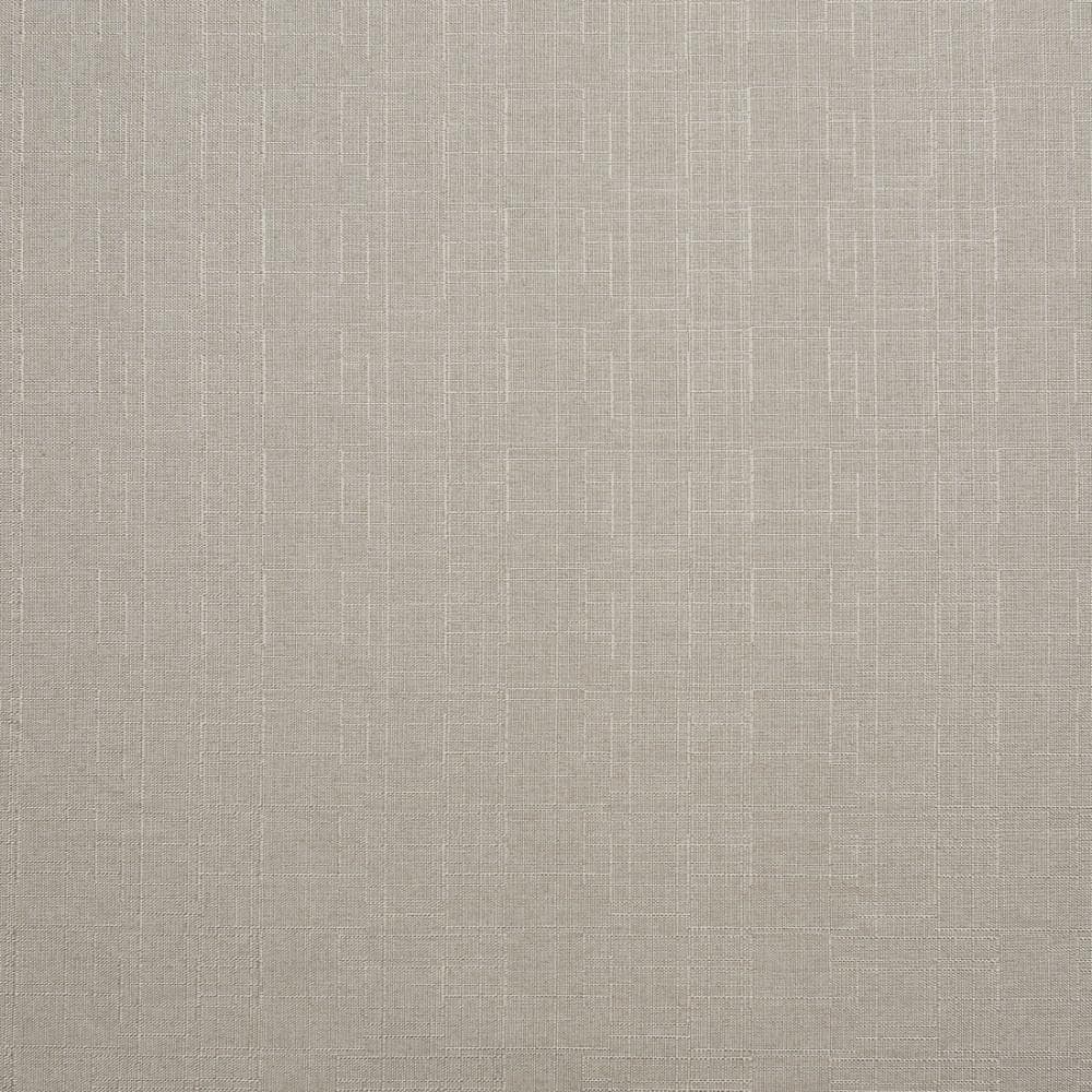 Extra Wide Gray Linen Look Light-Filtering Grommet Drapes