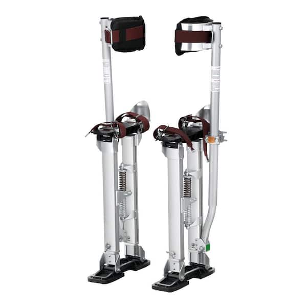 Drywall Stilts Aluminum Tool Stilts 18 in. to 30 in. Adjustable Painting Taping