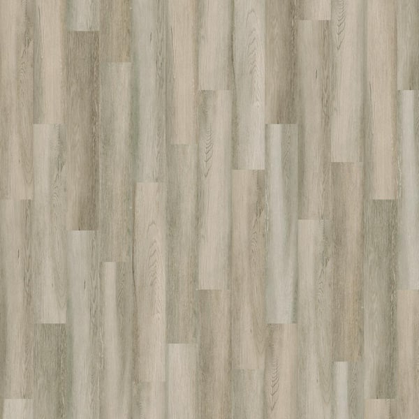 TrafficMaster Bittersweet Mixed 4 MIL x 6 in. W x 36 in. L Peel and Stick Water Resistant Luxury Vinyl Plank Flooring (36 sqft/case)